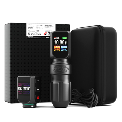 Mua 4.0MM Stroke Wireless Tattoo Pen 1600 MAh Không dây súng xăm sản xuất trực tuyến