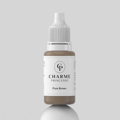 Mực nhũ emulsion màu nâu tinh khiết 15ml Cosmetic Tattoo Pigment Makeup