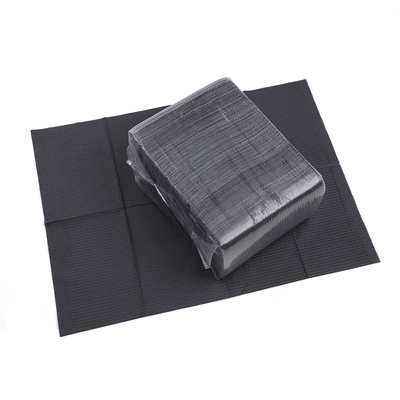 Đen dùng một lần nha khoa bibs 125pcs/bag bệnh nhân bibs nha khoa