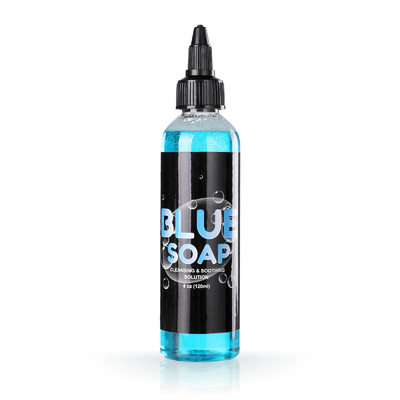 Xà phòng xăm màu xanh 120ml 4OZ Xà phòng xăm bọt để khử trùng