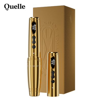 Máy xăm vĩnh viễn với 2 pin PMU Pen Digital Eyebrow Wireless Tattoo Pen với nhịp điều chỉnh